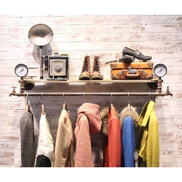 做旧复古实木艺服侧装铁展示架上墙壁挂水管挂衣架284鞋货架挂衣,商业/办公家具,服装展示架,淘宝优惠券,粉丝福利购,淘宝优惠卷