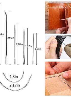 皮雕55件手工皮具手缝套401装套皮工革具套装DI皮革手工套Y装12款