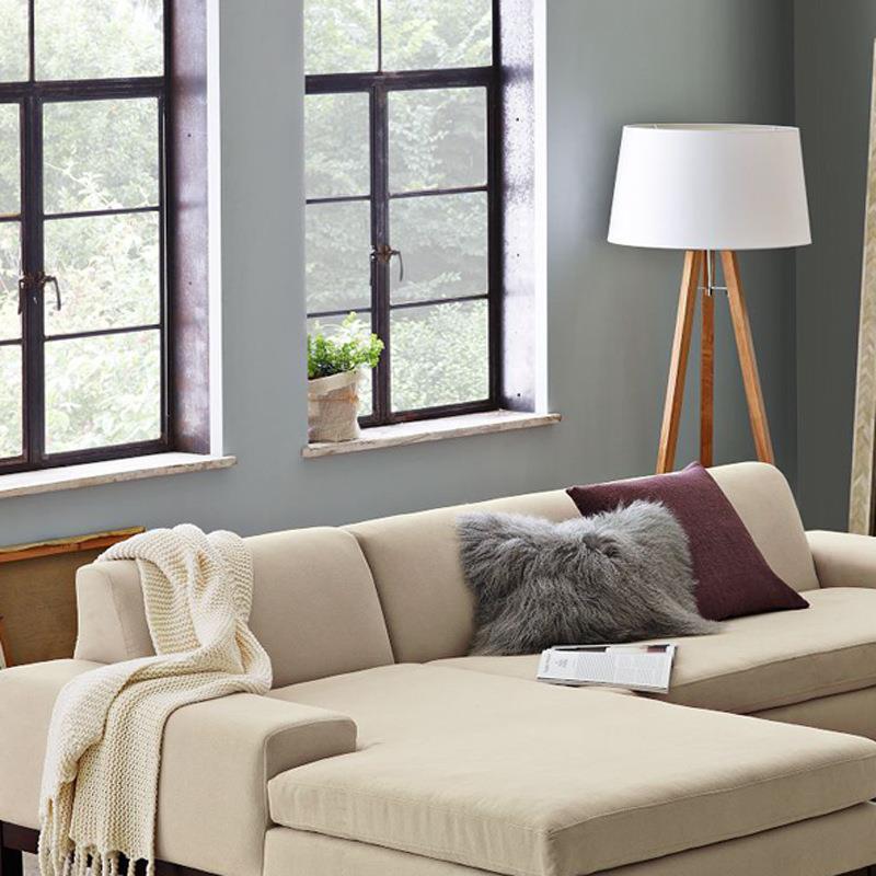 实49木落地创意现式代质木艺卧室客灯厅简约日式立木高档家居灯