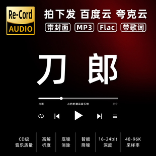 刀郎黑胶mp3全集无损音乐车载华语经典 华语流行flac音乐分享