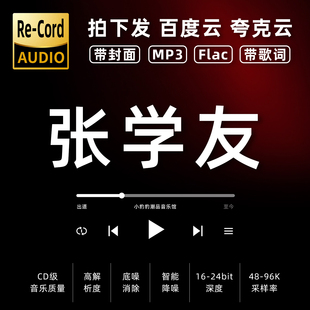 张学友黑胶mp3全集无损音乐车载华语经典 华语流行flac音乐分享