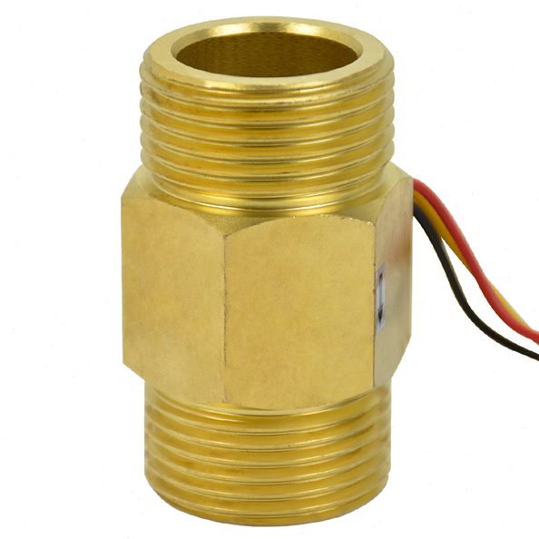 in/1传感器m-霍尔0寸AHS1UDN铜SCL-工厂水液体流量计4直45T25流量