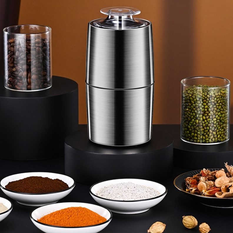 0V磨粉咖啡电动研磨机打20五谷杂粮辅食粉家用小型V211
