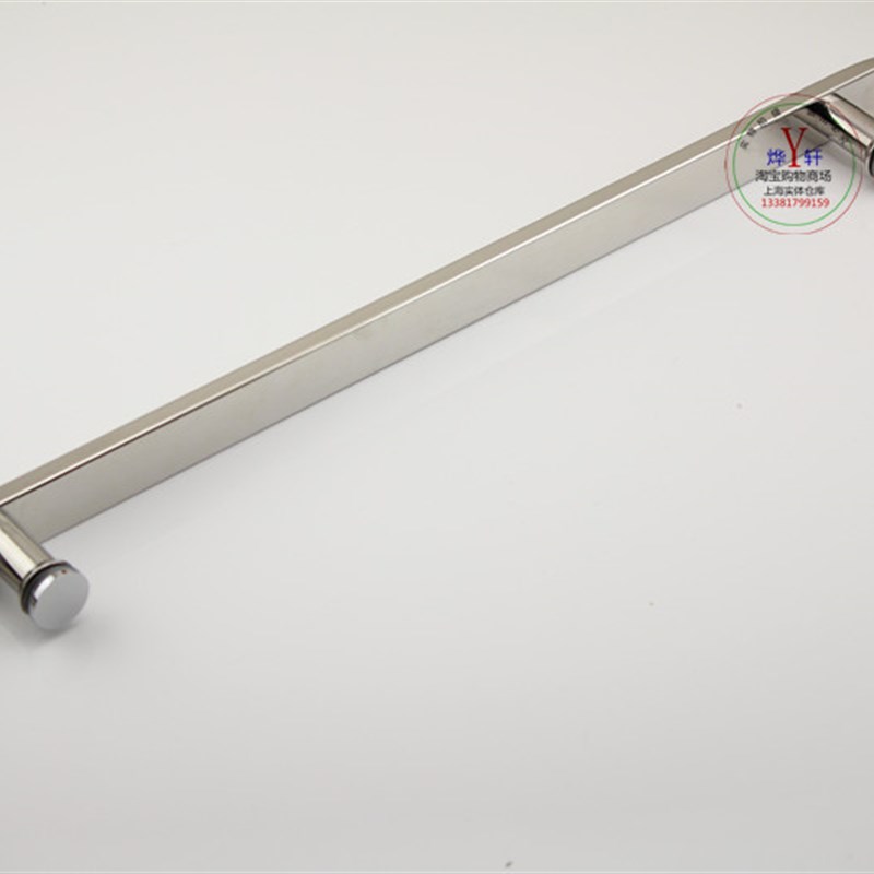 方管不锈钢淋浴房移门拉手浴室玻璃门把手移门单面把手440