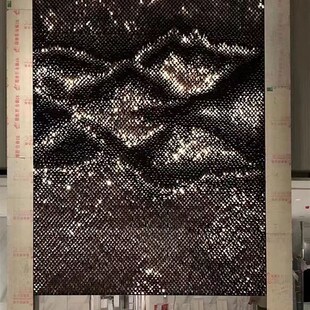装 金属龙鳞片艺术装 置背景墙 壁画酒店形象墙 图案定制 饰新材料Z