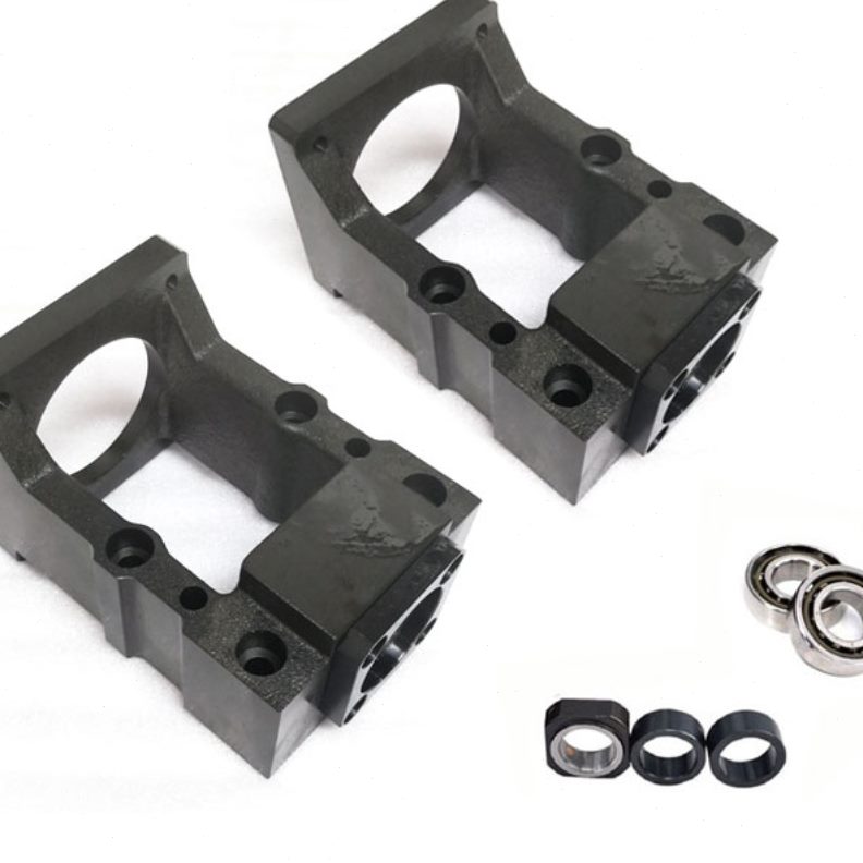 精密传伺服电机座9滚珠丝杆动0推荐一体固定座行星减速机固定座