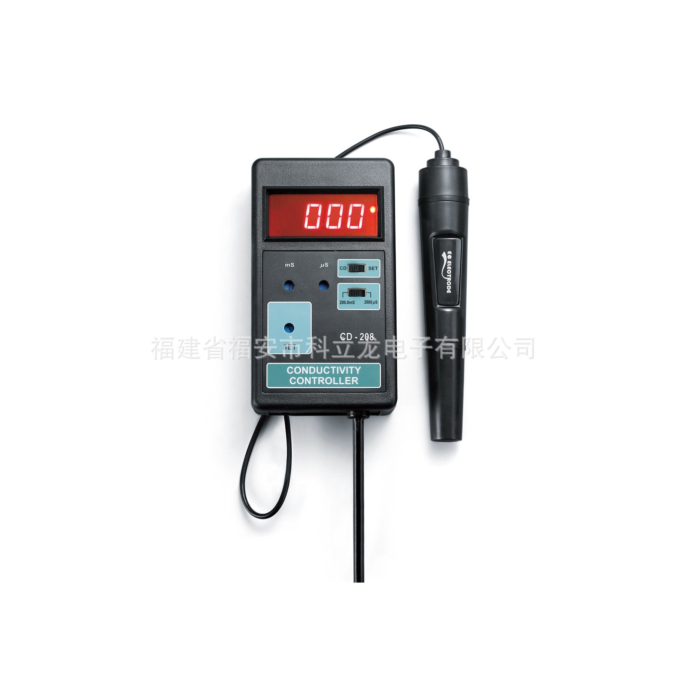 数字式电导率控制器水产养殖水族馆游泳池EC监测仪
