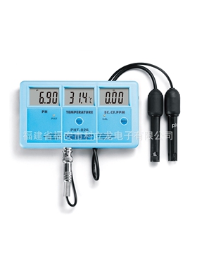 数显水质监测仪PH EC TDS CF 温度检测仪水族ph计无土栽培0-14