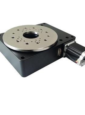 适用PT-GD204高精电动旋转台360度蜗轮蜗杆分度盘工作台滑台台面2