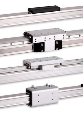 高速机械式无杆气缸OSP-P32-300-400-500-600-700无杆气缸带导轨