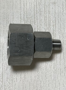 G1-G1/4一寸转二分英制平牙不锈钢C内外丝接头 内牙G1一寸外牙G1/