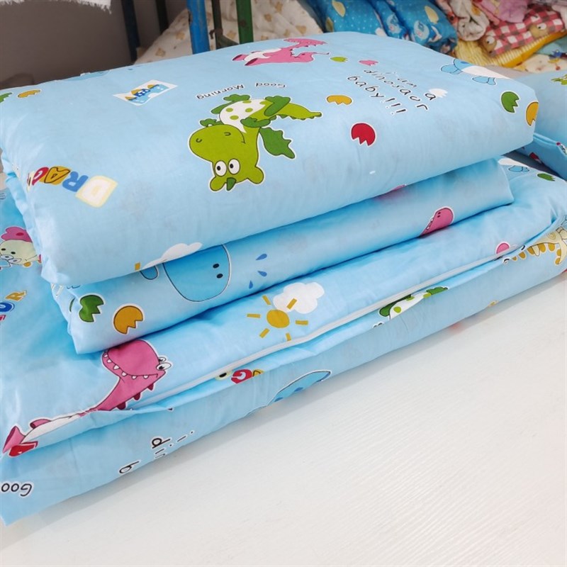 可拆洗秋花被芯褥子幼儿园三件套婴儿床品儿童被子褥子垫子