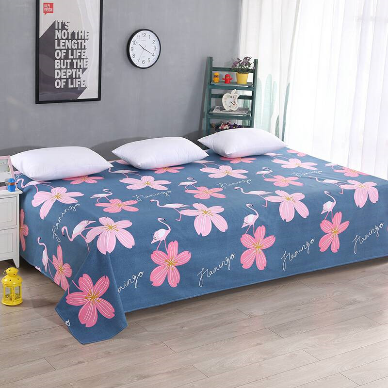 纯棉老粗布炕单大尺寸床单榻榻米全棉加厚帆布农村土炕床单可定做