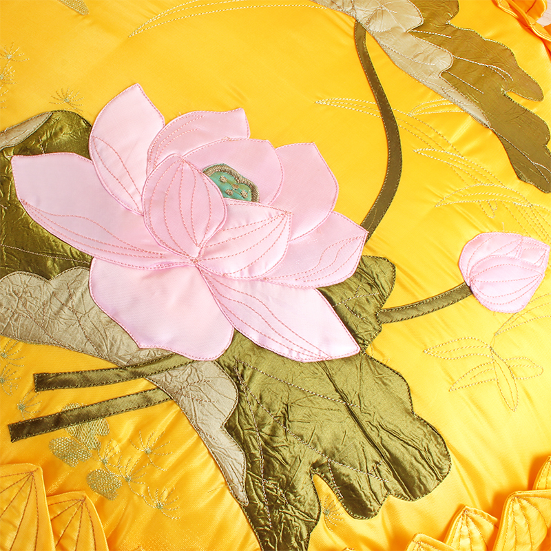 中式风刺绣莲花佛垫蒲团打坐垫禅修拜垫跪垫诵经垫瑜伽垫圆形拆洗