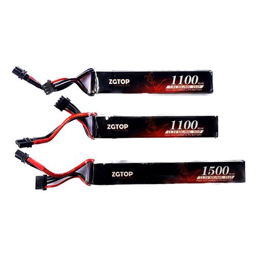 震哥ZGTOP2S3S1100 1500MAH毫安30CxJt30LIPO水用电池玩具动力电