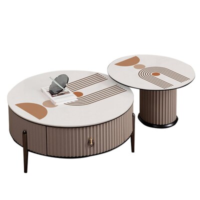 免洗小圆桌桌布防油防水皮革餐桌垫茶几桌面垫布圆形桌垫大圆台布