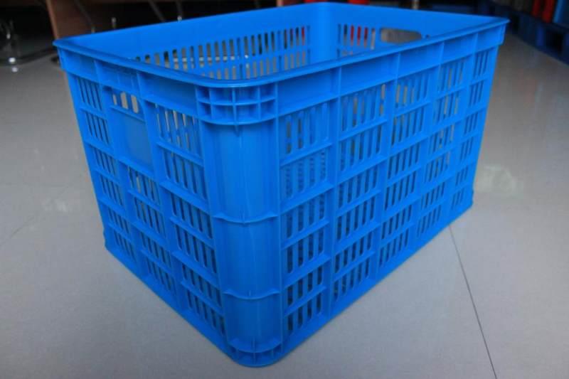 现货新品620塑料g周转筐570*395*337J 加厚塑料箱长方形分货放货