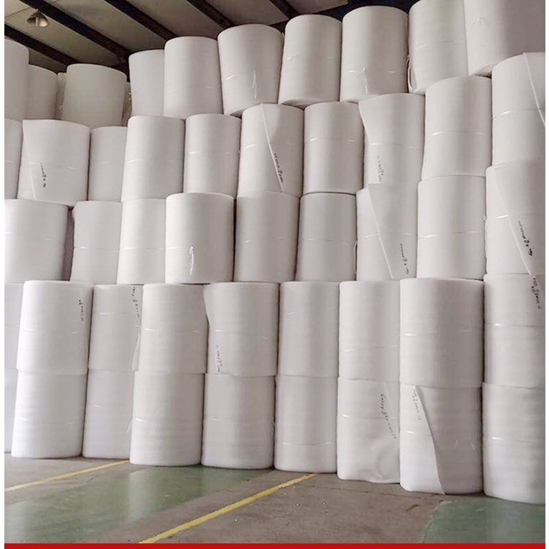 epe珍珠棉定制泡沫板材加厚包装膜材料打包气泡垫泡沫.纸防震卷装