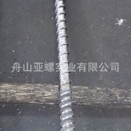PE造粒螺杆挤出机螺杆机筒高硬度PVC造粒挤出机PVC板材螺杆机筒