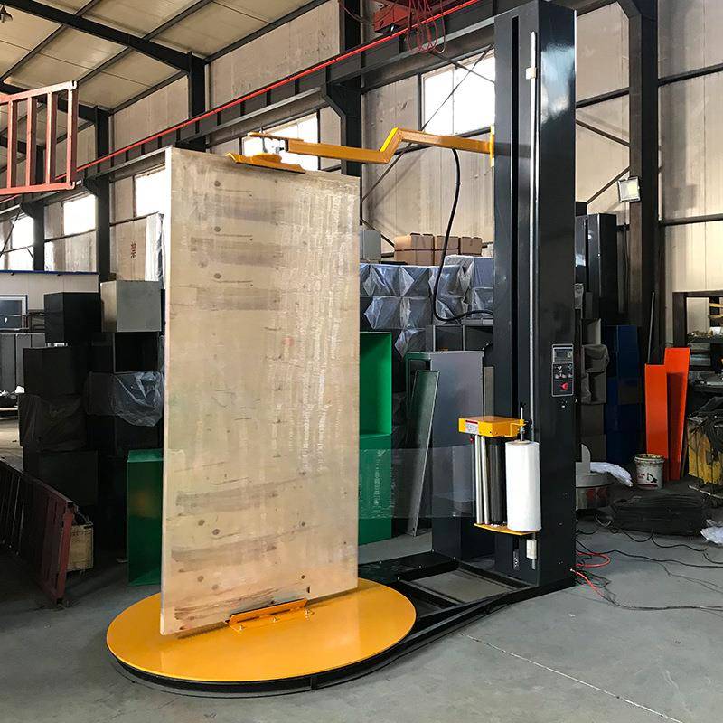 门板缠绕打包机石膏板水平缠绕包装机吨袋缠膜托盘裹膜机支持定制