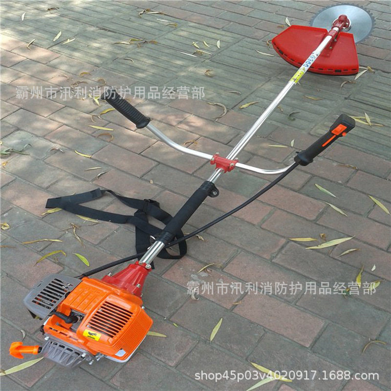 农用型轻便汽油机水稻小麦收割机移动大功率直流割灌机菜园割灌机