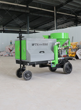 TK-600混凝土湿喷机隧道支护泥浆快速喷锚湿式喷浆机转子式喷射机