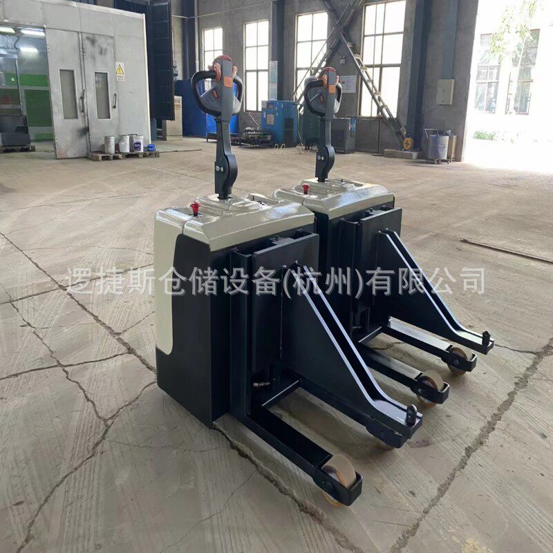 电动步行式承载式牵引车3吨5升降式挂钩牵引拖车搬运牵引车