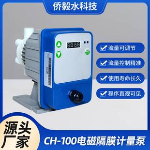 液体计量泵CH-100齿轮加药计量泵高精度投药泵污水泳池