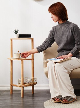 实木花盆架置物架室内阳台花架客厅落地盆景架摆件多层Z花几花架