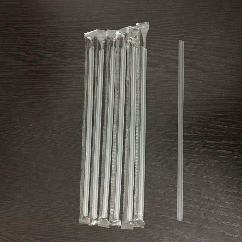 700毫升专用珍珠奶茶粗大沙冰果汁细吸管一箱5000只透明加长23cm