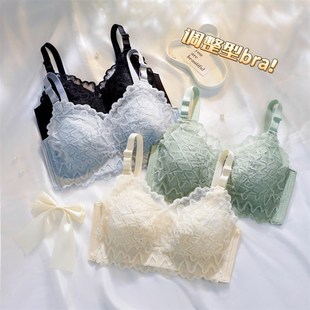 薄款 文胸罩 内衣女大胸显小显瘦透气全罩杯收副乳调整防下垂大码