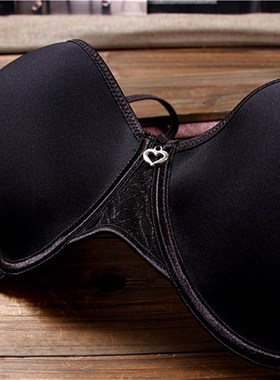 A40法国S*LENE大码女内衣简约光面夏季超薄薄款文胸80C85C95C100C