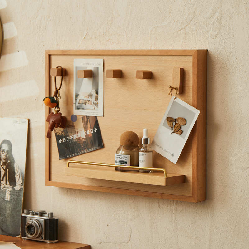 黑胡桃电表遮挡箱弱电闸开关置物架中式多媒体配电箱挂物装饰画框