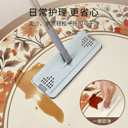 皮革入户门地垫进门门口脚垫美式2024新款室内玄关门垫可裁剪地毯