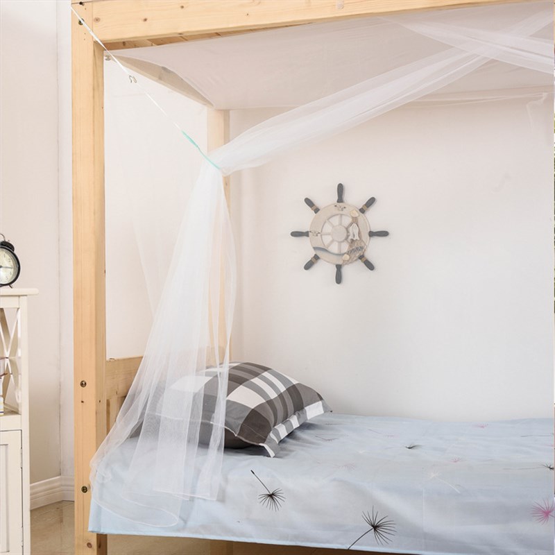 加密学生宿舍蚊帐上铺0.9m单人床寝室1I.2米床学生蚊帐下铺防尘顶