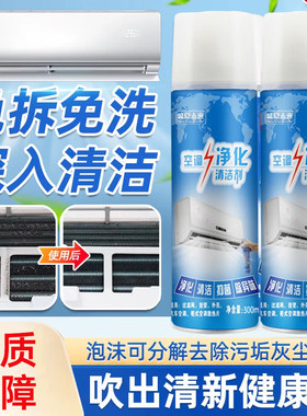 BXS-空调净化清洗剂清洁杀菌除臭去污除异味免拆洗清新-y