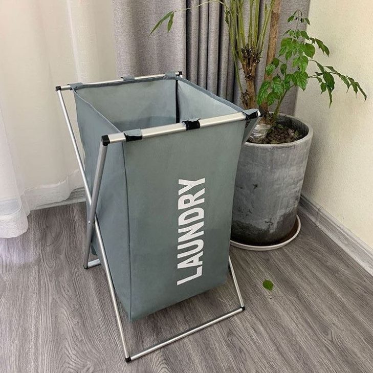 店3家用隔间储物毛巾分类篮洗衣可折叠带盖理发脏衣服包桶储物篮