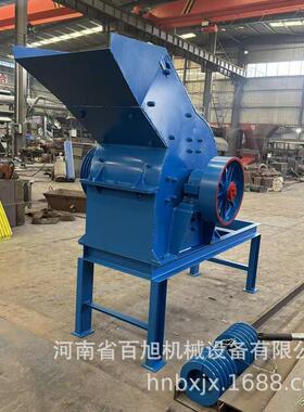 PC400*600锤式破碎机建筑垃圾鹅卵石制砂机混凝土沙石玻璃粉碎机