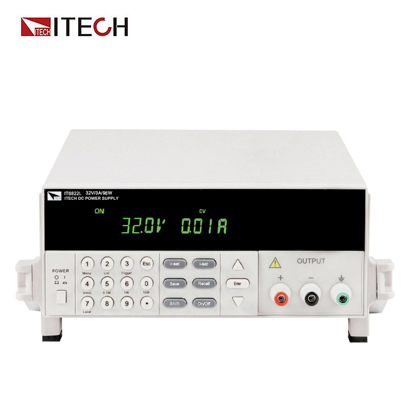 艾德克斯IT6822L可编程稳压电源三通道隔离直流电源32V/3A