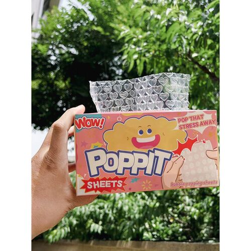 创意Poppit Sheets解压塑料办公室气泡抽纸减压神器玩具抗焦礼品