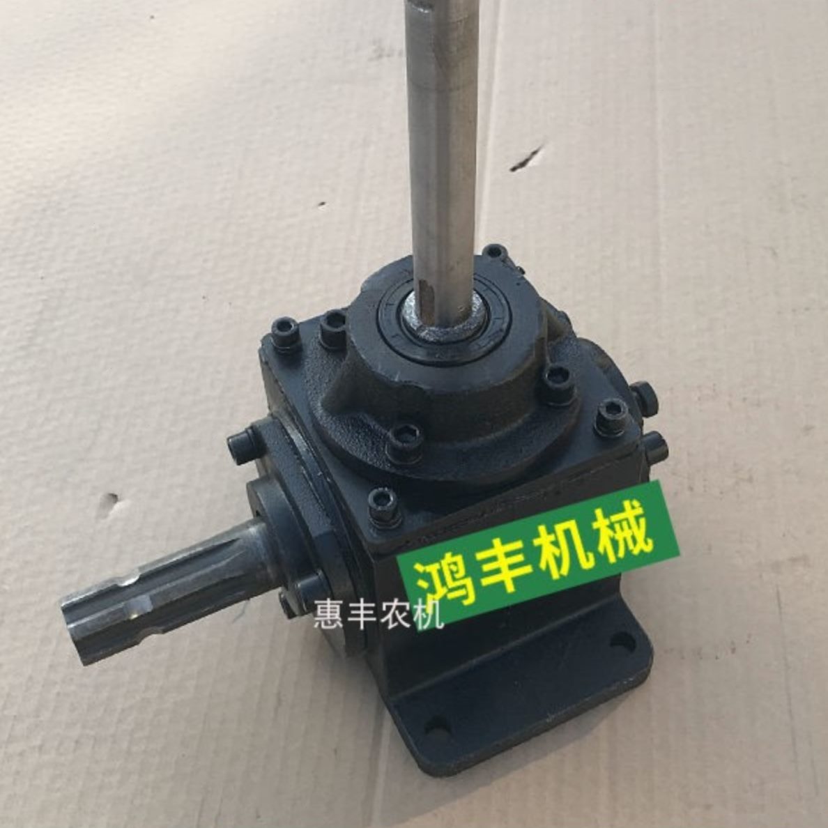 机置撒大型施肥机箱齿轮铸铁农用变速箱配件洒机肥料后配件肥化