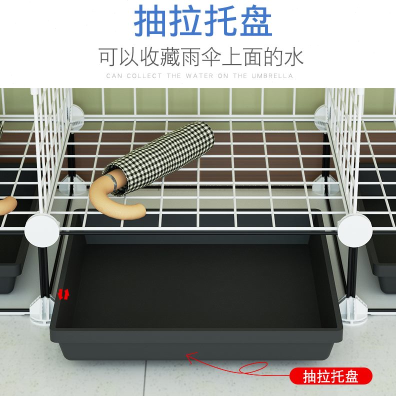 雨伞架教室伞门口桶伞家用商用用子雨伞收纳架学校沥水放雨具神器