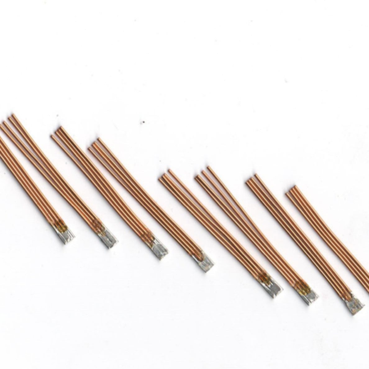 铜线股引多铜根灵齐全线箔引线格活多并焊规背胶变压器定制绕组箔