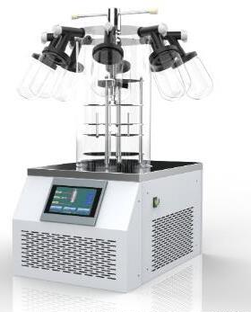 -82℃电加热多歧管标准型 LGJ-12NSC冷冻干燥机,实验室科研冻干机