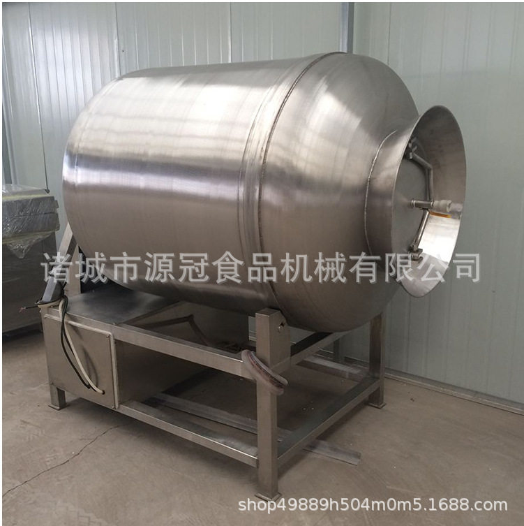 100L肉类真空滚揉机多动能咸菜腌制机不锈钢猪牛羊肉滚肉机