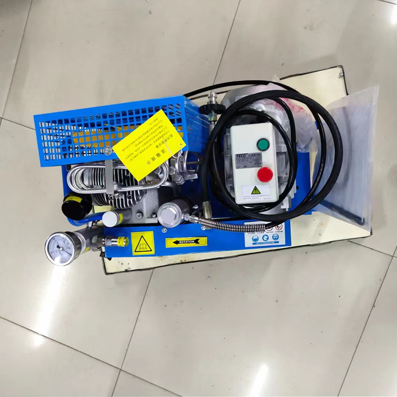 JGX-100空气压缩机 2.2KW空气呼吸器气瓶充气泵消防潜水充气用