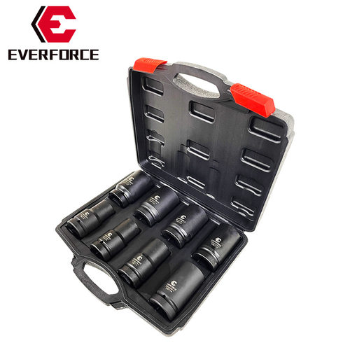 1寸大风炮重型维修气动套筒加长厚电动扳手22-41mm工厂货车轮胎