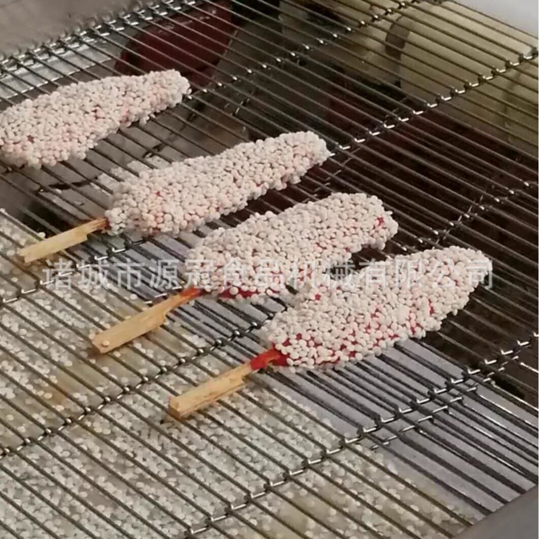 鸡柳撒粉机全自动鸡排上粉机鸡柳撒片机连续式撒糠机蘸浆挂粉机