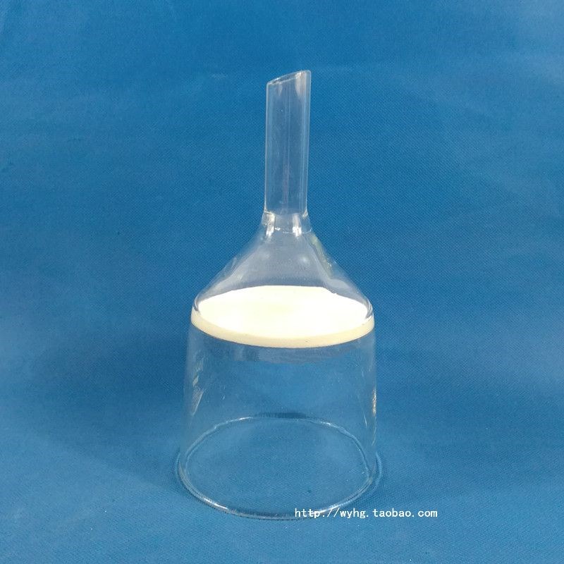 砂芯漏斗 500ML 垂熔漏斗  G1/G2/G3/G4/G5/PG6 玻璃漏斗 耐酸漏