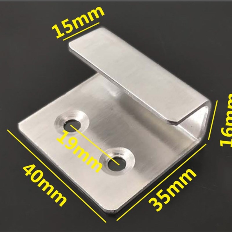 7寸10寸触摸屏安装盒专用挂x钩壁挂不锈钢随用随取GJ07 GJ10